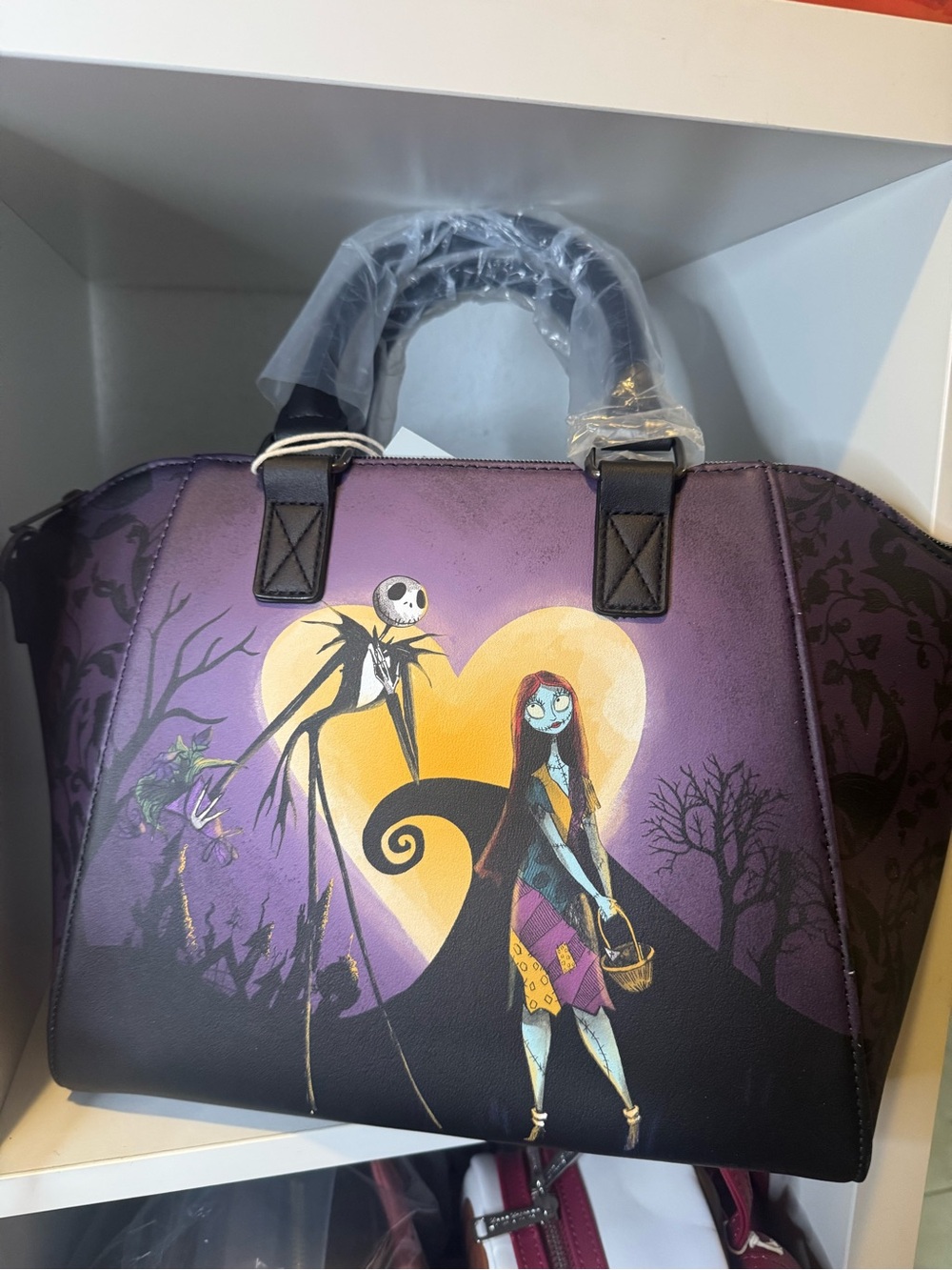 🌙 The Nightmare Before Christmas Moon Satchel Bag – NWT 🎃🖤